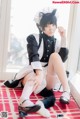 [網路收集系列] Sexy Neko Maid Cosplay P99 No.077656