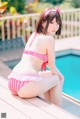 [霜月shimo] Megumi Kato 加藤恵 Swimsuit Version P18 No.053357