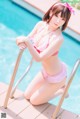 [霜月shimo] Megumi Kato 加藤恵 Swimsuit Version P6 No.0941ea