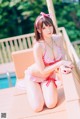 [霜月shimo] Megumi Kato 加藤恵 Swimsuit Version P17 No.669d13